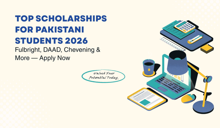 fully funded scholarships 2026 Pakistan
