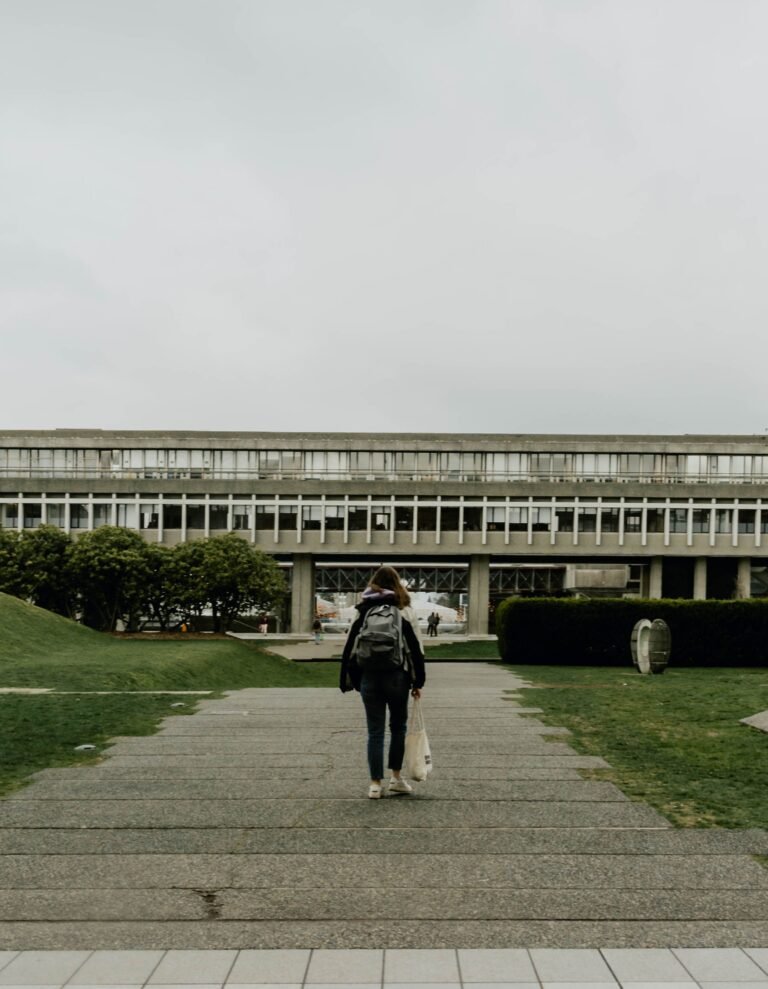 Graduate student walking onCanada Graduate Research Scholarship Doctoral