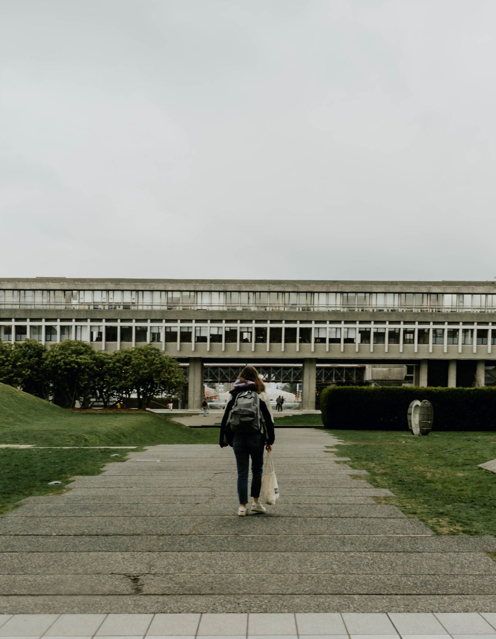 Graduate student walking onCanada Graduate Research Scholarship Doctoral